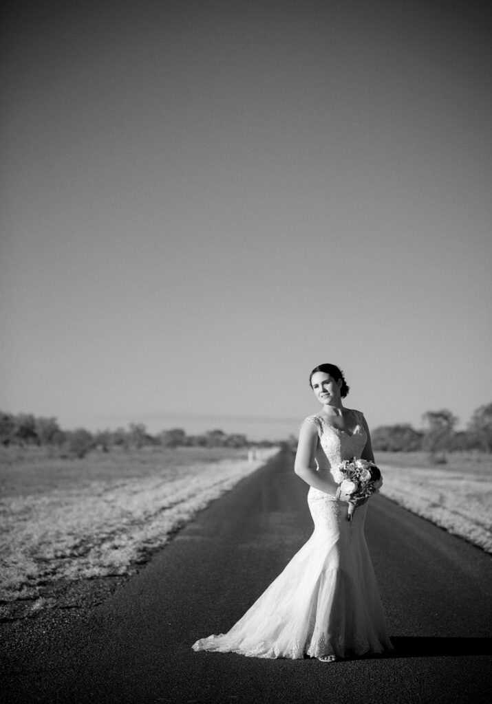 bride looking timeless and elegant on wedding day