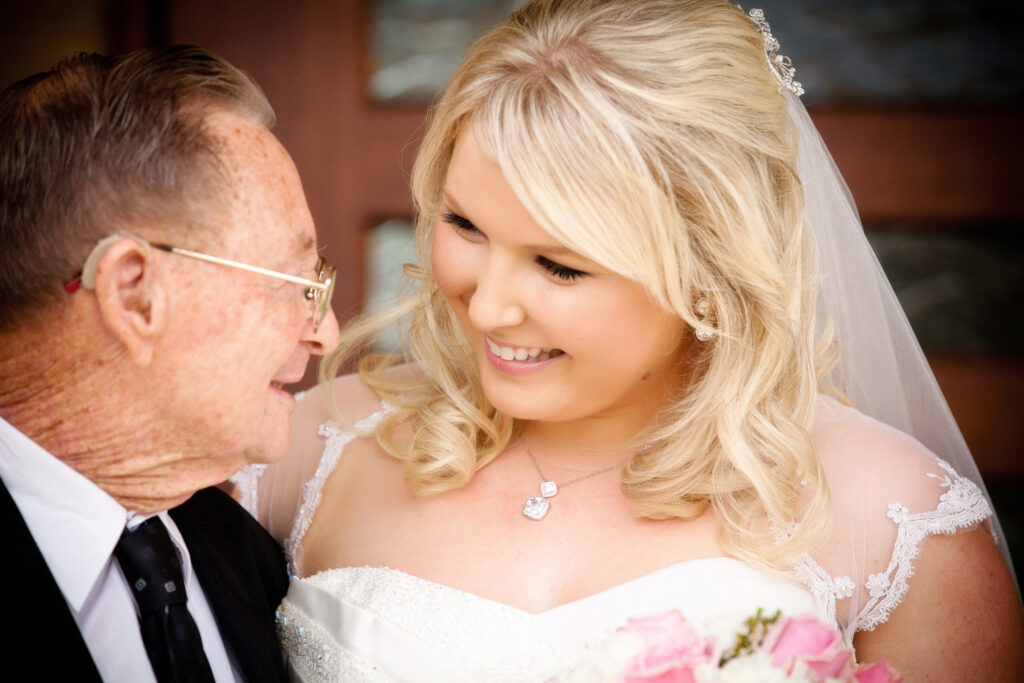 showing connection of bride with grandfather