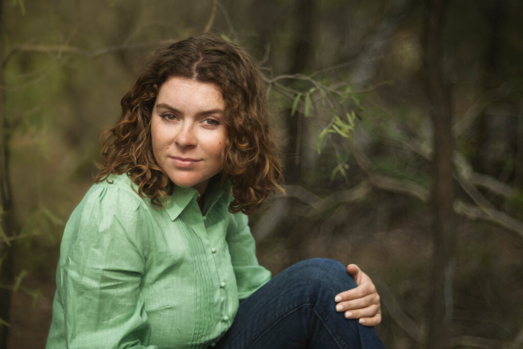 dreamy bokeh image of women